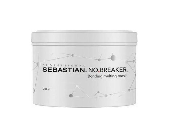 Sebastian Professional No.Breaker Bonding Melting Mask - Intenzivní maska na vlasy pro poškozené vlasy 500ml Духи и косметика