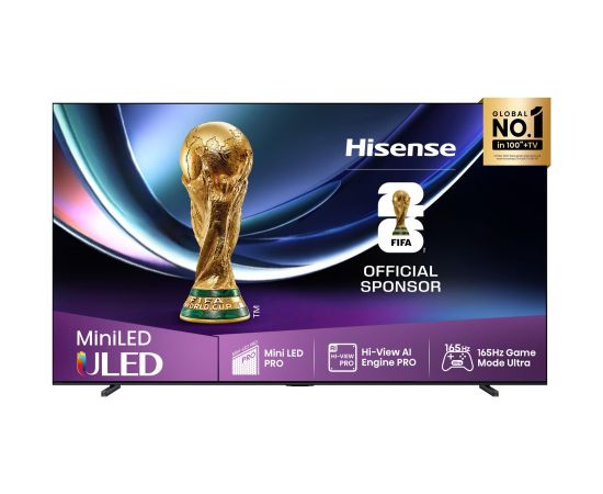 TV Set HISENSE 100U7Q PRO 100" 4K Ultra HD Flat 16:9 ULED Телевизоры