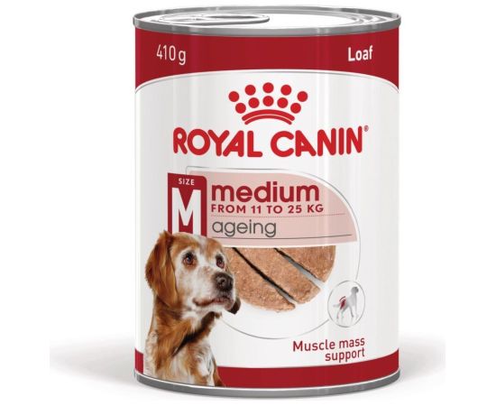 Royal Canin ROYAL CANIN SHN Medium Ageing Loaf Can 410g Suņu barība