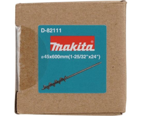 Makita EARTH AUGER 45X600MM HEXAGONAL Zemes un ledus urbji