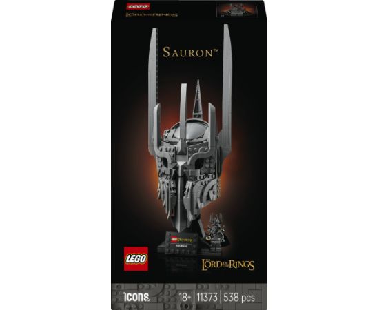 LEGO Icons Władca pierścieni: Hełm Saurona (11373) Новости - Детские товары
