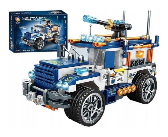 Adar Klocki Jeep militarny 396elem 30710 Машины и аксессуары