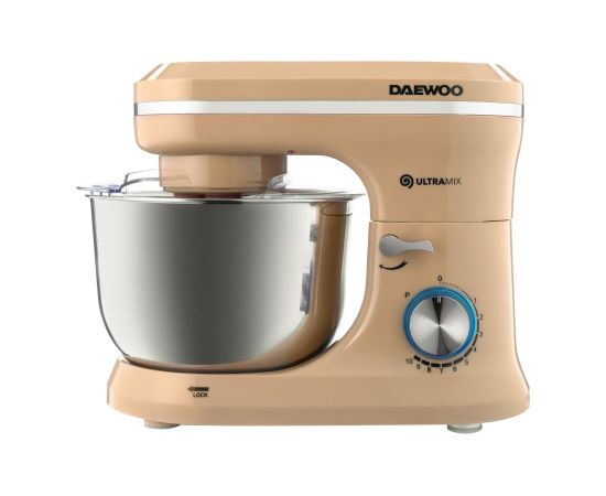 Daewoo DHM 150R planetārais mikseris, 1600 W, 10 ātrumi, bļodas tilpums 4,5 L, putotājs, mīklas āķis Mikseri
