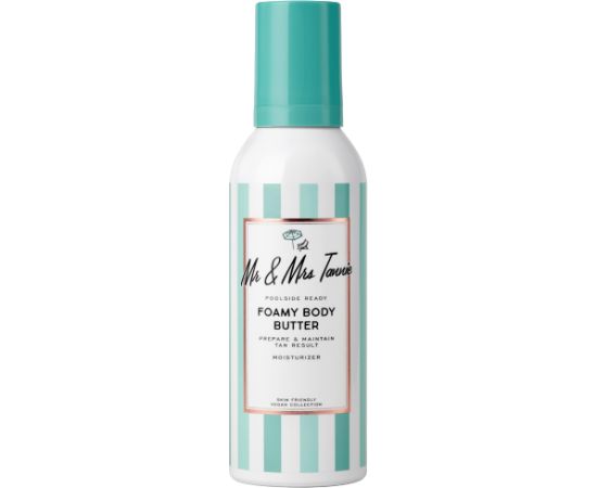 Mr & Mrs Tannie, Body Foamy Butter, Aloe Vera, Moisturizing, Body Butter, 200 ml Ķermeņa kosmētika