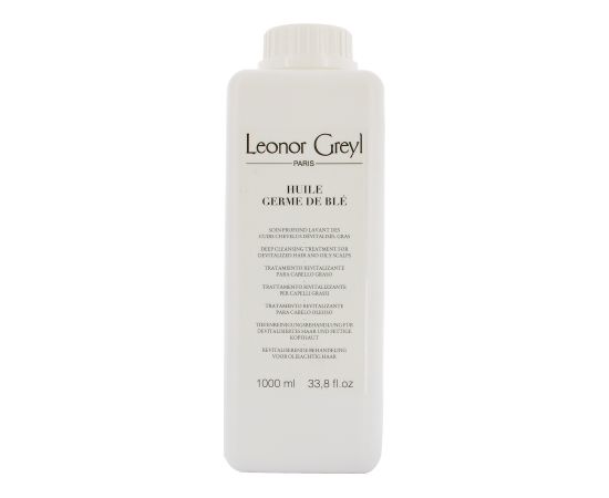 Leonor Greyl, Huile Germe De Ble, Leave-In Scalp Treatment Lotion, For Cleansing, 1000 ml Matu kopšana