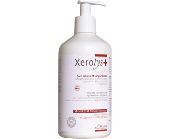 Lab Lysaskin, Xerolys+, Urea, Emollient, Body Emulsion, For Face & Body, Daily, 200 ml Ķermeņa kosmētika