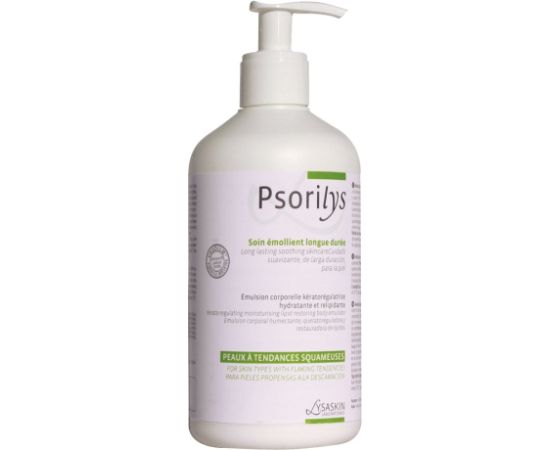 Lab Lysaskin, Psorilys, Protects & Hydrates, Body Emulsion, 500 ml Ķermeņa kosmētika