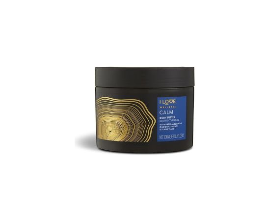 I Love, Wellness Calm, Vegan, Hydrating, Ylang Ylang & Lavender, Body Butter, 300 ml Ķermeņa kosmētika