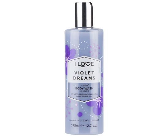 I Love, Signature Collection, Vegan, Cleansing, Violet Dreams, Body Wash, 360 ml Dušas želejas ķermenim