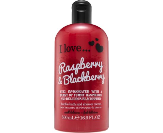 I Love, Raspberry & Blackberry, Body Wash, 500 ml Dušas želejas ķermenim