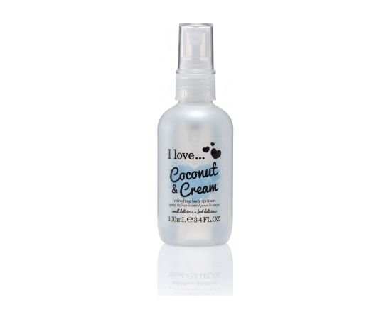 I Love, Coconut & Cream, Scented Spray, For Women, 100 ml Духи унисекс