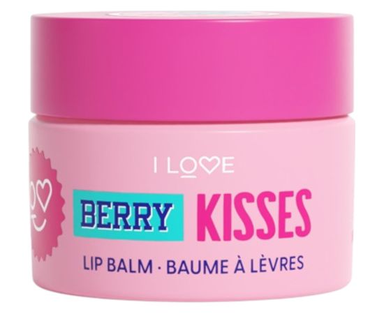 I Love, Berry Kisses, Lip Balm Treatment, 10 g Lūpu krāsas, spīdumi, balzāmi