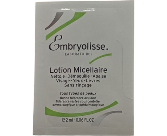 Embryolisse, Embryolisse, Cleansing, Micellar Water, For All Skin Types, 2 ml *Sample Sejas kopšana