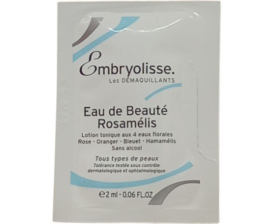 Embryolisse, Eau de Beaute Rosamelis, Purifying, Tonic Lotion, For Face & Neck, 2 ml *Sample Sejas kopšana