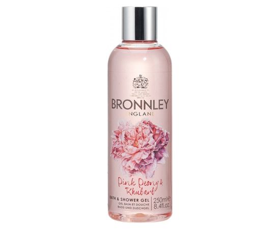 Bronnley, Pink Peony & Rhubarb, Cleansing, Shower Gel, For All Skin Types, 250 ml Dušas želejas ķermenim