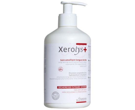 Lab Lysaskin, Xerolys+, Urea, Emollient, Body Emulsion, For Face & Body, Daily, 500 ml Ķermeņa kosmētika