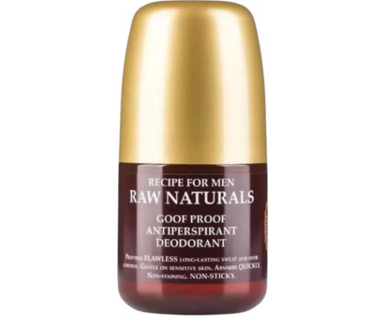 Raw Naturals, Goof Proof, Anti-Irritation, Antiperspirant, For Men, 60 ml Dezodoranti