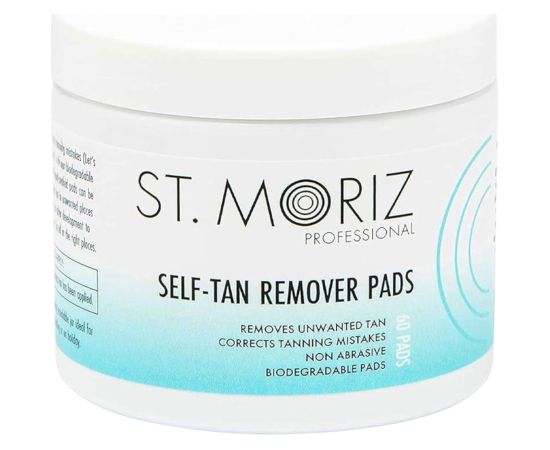 St. Moriz, Professional Foaming Self-Tan Remover, Self-Tanning Drops, For Face & Body, 60 pcs, 60 pcs Ķermeņa kosmētika