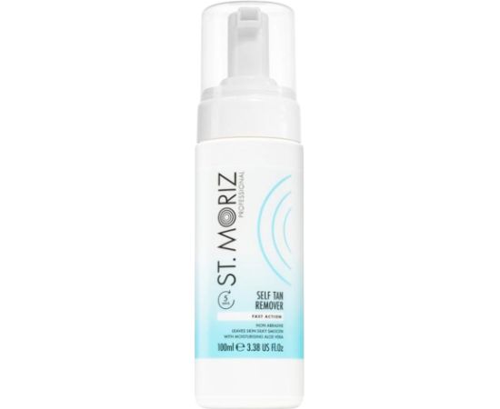 St. Moriz, Professional Foaming Self-Tan Remover, Smooth, Self-Tanning Mousse, For Face & Body, 100 ml Ķermeņa kosmētika