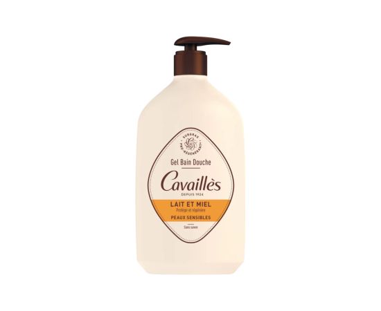 Roge Cavailles, Roge Cavailles, Milk & Honey, Hydrating & Regenerating, Bath Milk, 1000 ml Dušas želejas ķermenim