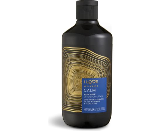 I Love, Wellness Calm, Essential Oils, Bath Soak, 500 ml Dušas želejas ķermenim