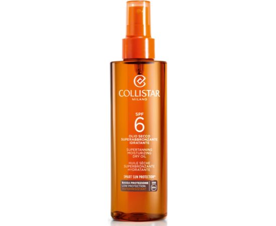 Collistar, Supertanning, Moisturizing, Tanning Oil, SPF 6, 200 ml Ķermeņa kosmētika