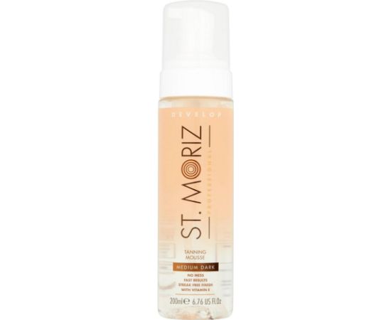 St. Moriz, Professional Clear, Self-Tanning Mousse, For Face, 200 ml Ķermeņa kosmētika