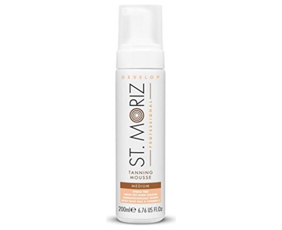 St. Moriz, Instant Self-Tanning Mousse, Bronzing, Self-Tanning Mousse, For Face, 200 ml Ķermeņa kosmētika