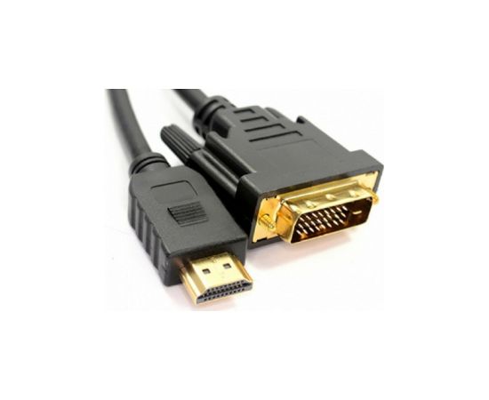 Brackton DVI Male - HDMI Male 2m Black  Кабель HDMI