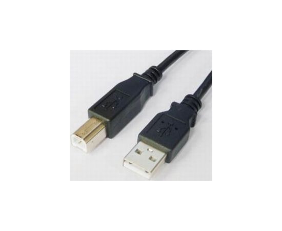 Kabelis Brackton USB Male - USB Male B 1.8m Black Дата USB-кабели