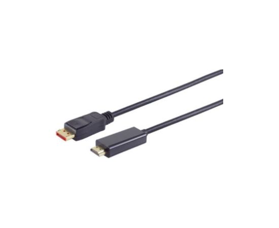 Kabelis Brackton DisplayPort Male - HDMI Male 1.0m Black HDMI vadi