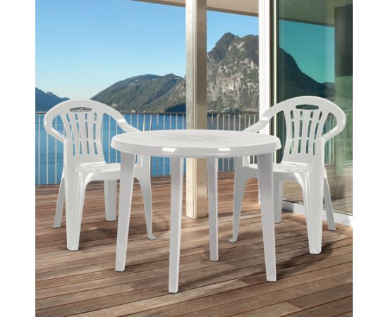 Keter Dārza galds Lisa balts Jaunumi -Dārzam