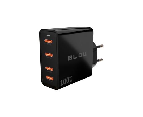 Blow Wall charger USB-Cx4 PD 100W GAN black Telefonu lādētāji 220v