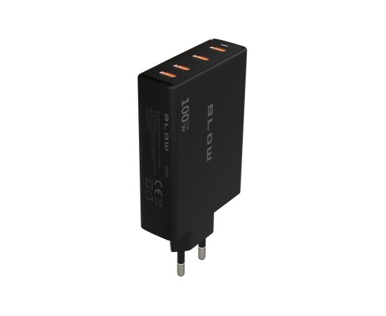Blow Wall charger USB-Cx4 PD 100W GAN black Telefonu lādētāji 220v