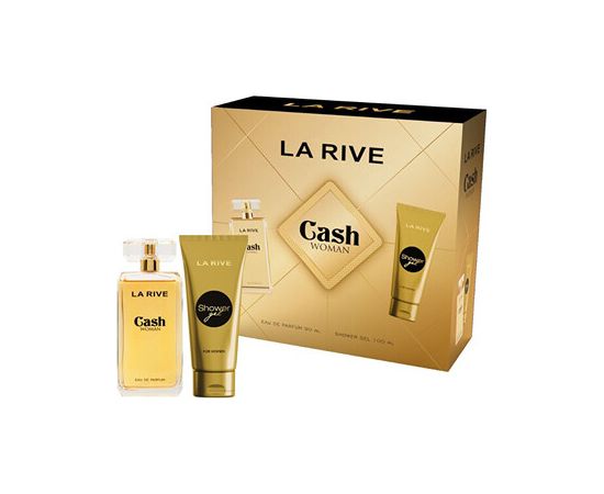 La Rive Cash Woman Dárková sada EDP 90 ml a sprchový gel 100 ml 90ml Dāvanu komplekti
