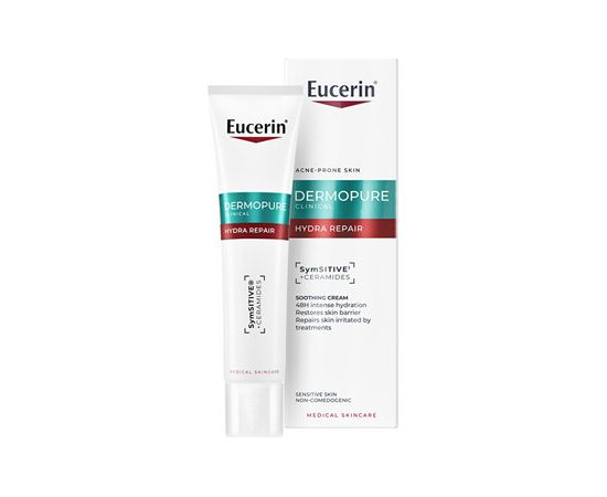 Eucerin DermoPure Clinical Soothing Cream - Obnovující krém pro problematickou pleť 40ml Ķermeņa kosmētika