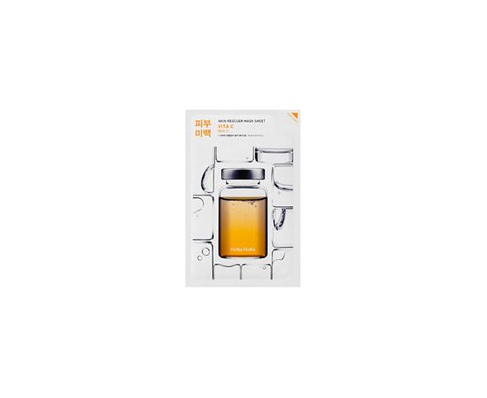 Holika Holika Skin Rescue Mask Sheet - Brightening cloth mask with vitamin C. 20ml Ķermeņa kosmētika