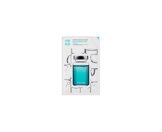 Holika Holika Hyaluronic Acid Skin Rescue Mask Sheet - Moisturizing cloth mask with hyaluronic acid 20ml Ķermeņa kosmētika