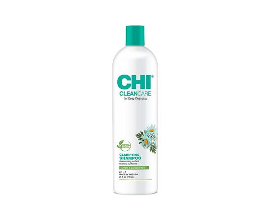 Farouk Systems CHI CleanCare Clarifying Shampoo - Hloubkově čistící šampon pro hebkost a lesk vlasů 739ml Matu kopšana