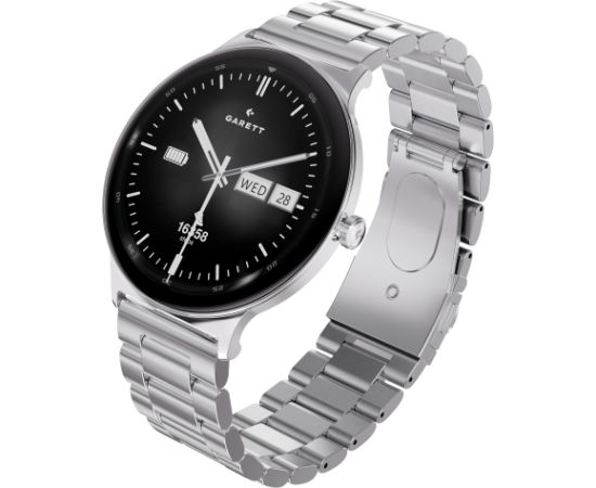 Garett Quantum Silver steel Smart-Watch Умные часы
