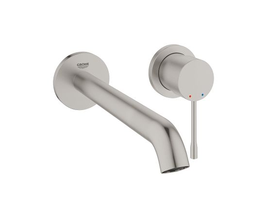 Grohe izlietnes maisītāja Essence virsapmetuma daļa, 2 MC, iztece 230 mm, no sienas, supersteel Встраиваемые