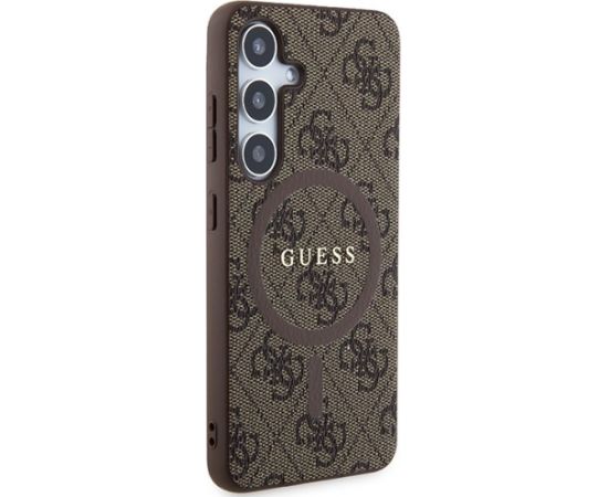 Guess GUHMS24SG4GFRW Aizmugurējais Apvalks priekš Samsung Galaxy S24 Neoriģinālie Maciņi