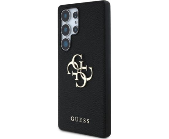 Guess GUHCS25LPGT4MBK Aizmugurējais Apvalks priekš Samsung Galaxy S25 Ultra Neoriģinālie Maciņi