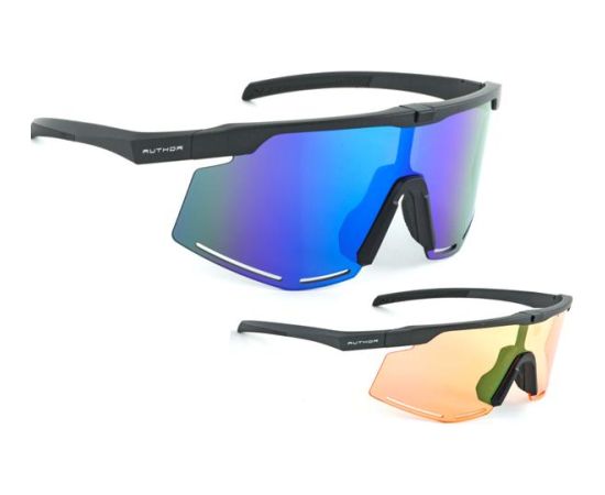 Author Sunglasses ZX8 Orange 65 & BlueRevo 13   (grey-matt) Солнцезащитные очки