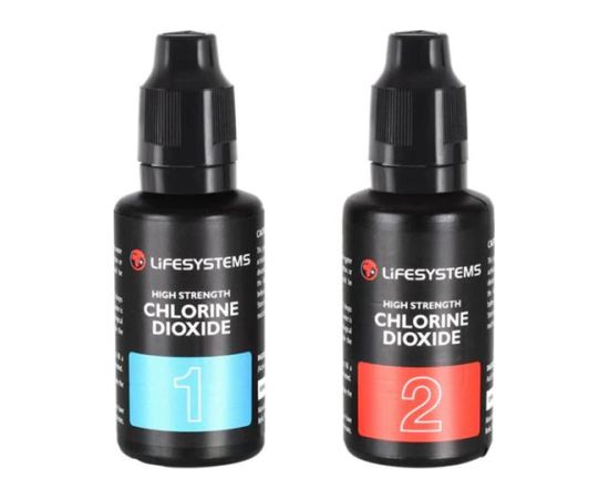 Lifesystems Chlorine Dioxide Капли для очистки воды, 2 x 30 мл Различные аксессуары