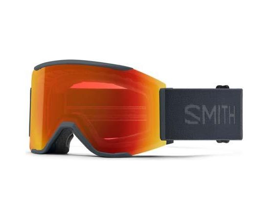 Smith Squad Mag Slate ChrPop Everyday Red Mirror ChrPop Storm Yellow Flash Ziemas sporta brilles