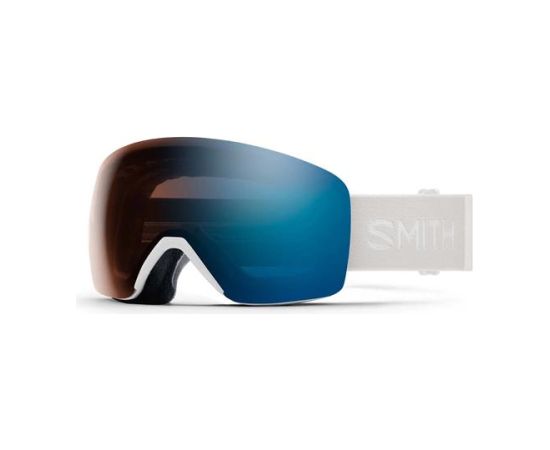 Smith Skyline White Vapor ChrPop Pro Photochromic Blue Mirror Ziemas sporta brilles