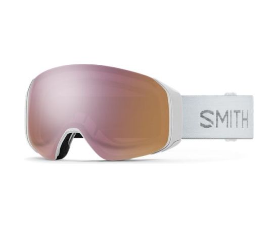 Smith 4D Mag S slēpošanas brilles, balta/rozā Ziemas sporta brilles
