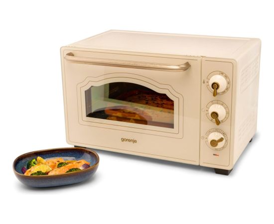 Gorenje Mini Oven OM30CLI cream, 1600 watts, 30 liters Электропечи и плитки