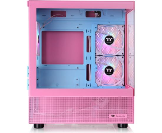 Thermaltake View 170 TG ARGB, Tower case pink, Tempered Glass x 2 Корпуса